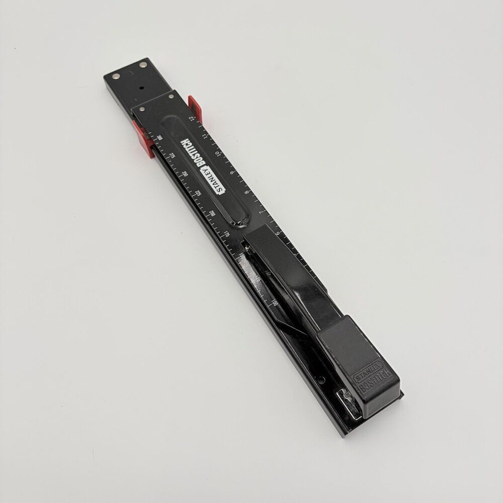 Stanley Bostitch 12-inch Extended Long Reach Stapler Takes Standard Staples